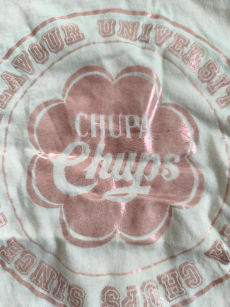 Bílé tričko chupa chups, reserved,164