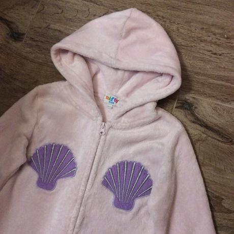 Huňatý teplý duhový overal, 128