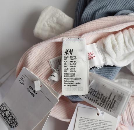 Čelenka vel. 68 / 98, h&m