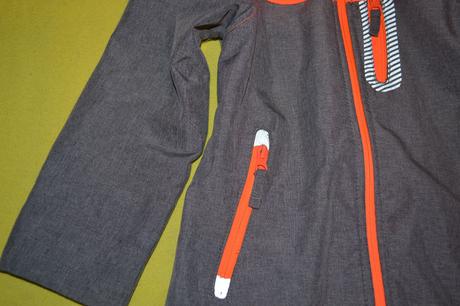 Podzimní softshellová bunda s fleece,122, kiki&koko,122