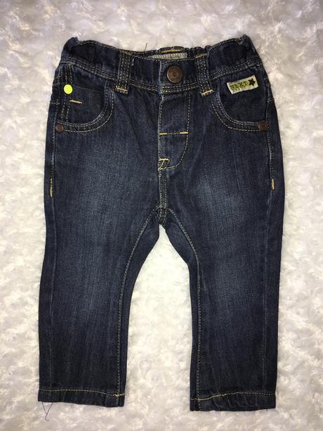 Modré zvířátkové rifle/džíny next, next,68