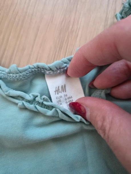 Tričko h&m, vel. 74, h&m,74