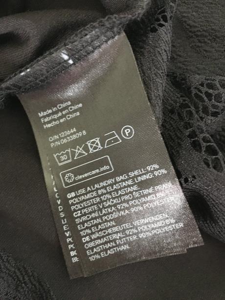 Krajkový top h&m, vel. 36, h&m,36 / s