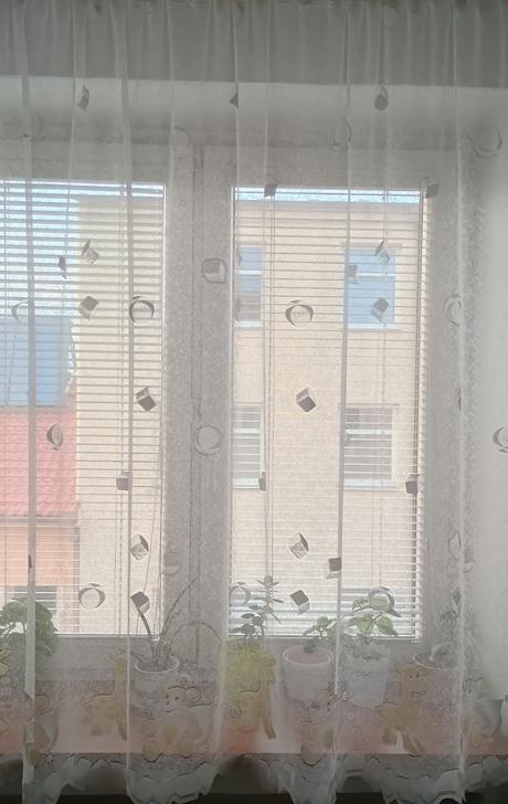 Dětská záclona se zvířátky vel.340 x 160 cm, 