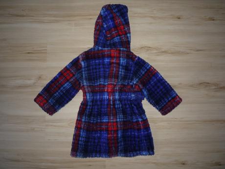 Chlupatý kostkovaný župan, george,104