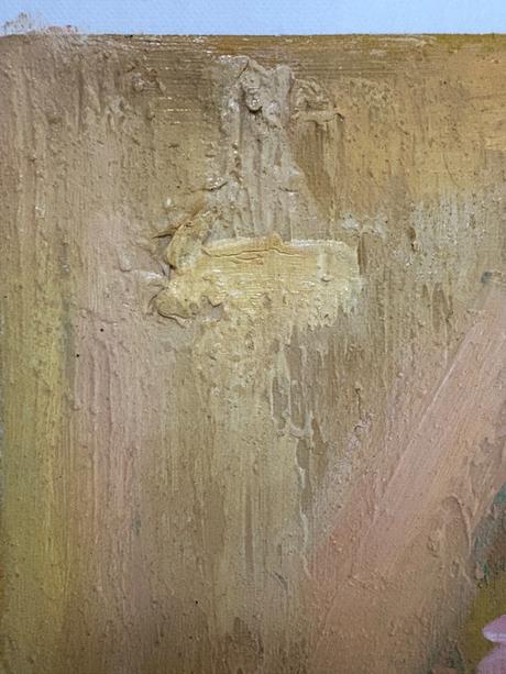 Kvety v tyrkysove vaze - olejomalba 61 x 76 cm,