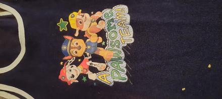 Chlacké nátělníky, značky paw patrol, vel. 98/104., 98