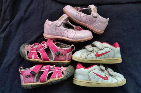 3x dívčí sandály keen,nike,v.22-23, keen,23