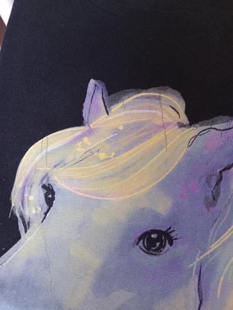 Kriko krátký rukáv černý kůň, coccodrillo,164