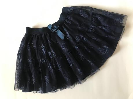 Týrlová sukýnka s vločkami, marks & spencer,98