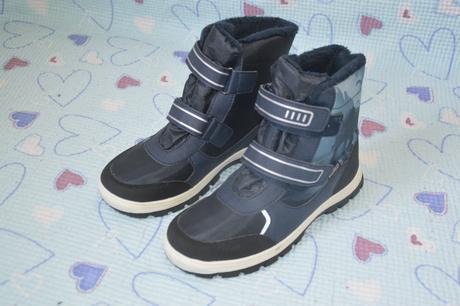 34 zimní nepromokavé boty s dinosaury lidl, pepperts,34