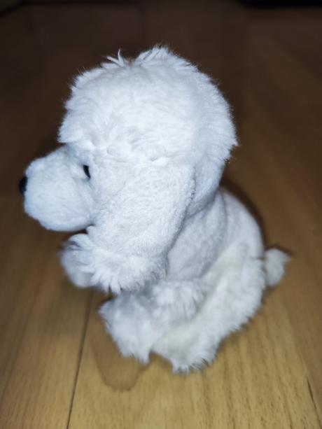 Plyšový bílý pes, 