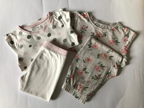 Tři pyžamka 98/104, f&f,98