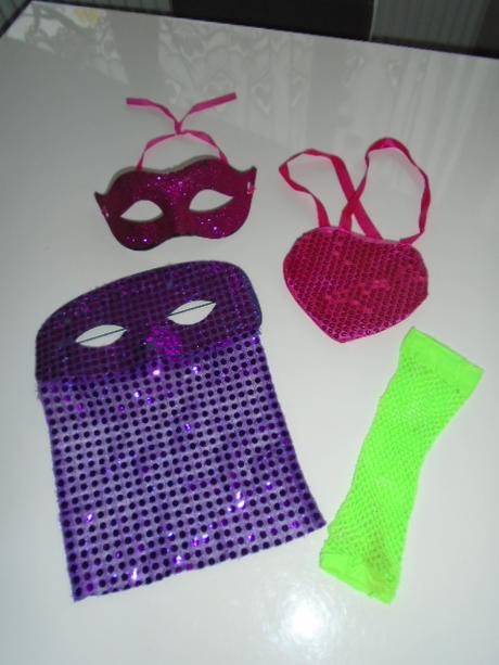 Škraboška princezna maska,