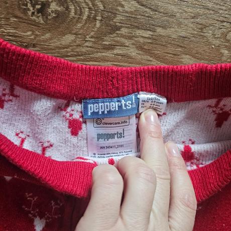 Termo legíny pepperts vel. 122/128 - červené, pepperts,128