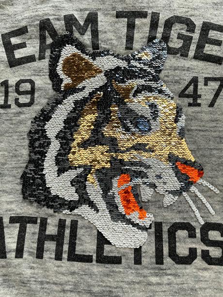 Mikina šedá - v.110-116, h&m,110