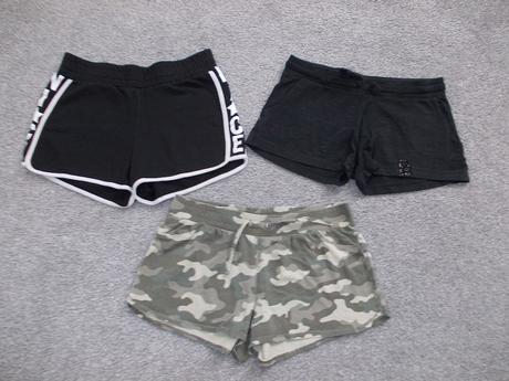 3x kraťasy / šortky, vel. 158 (xs), h&m,158