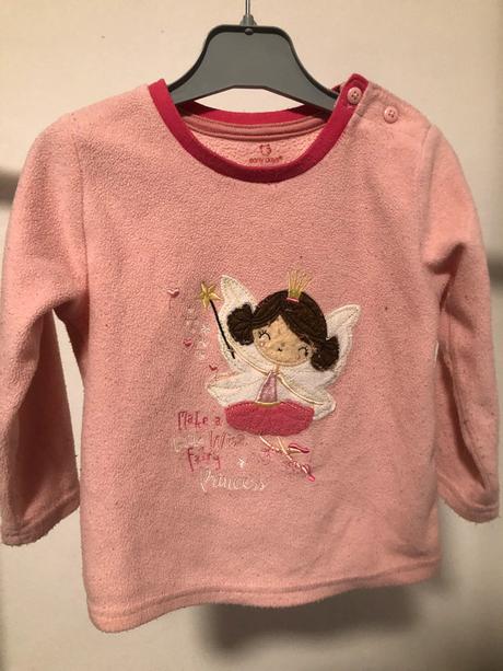 Flísová mikina s princeznou, 86