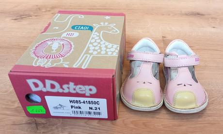 Barefoot sandály d.d. step 21, d.d.step,21