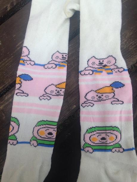 Dívčí punčocháče medvídci vel. 80 - 92, 80