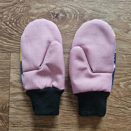 Softshellové rukavice s beránkem 3-5 let, 104