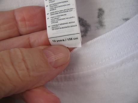 Bavlněné bílé tričko piccolio, 158