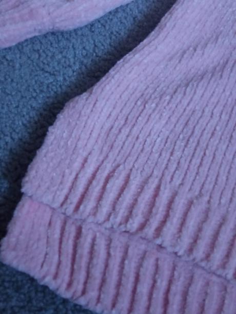 Žinylkový svetr s šátkem, bonprix,158