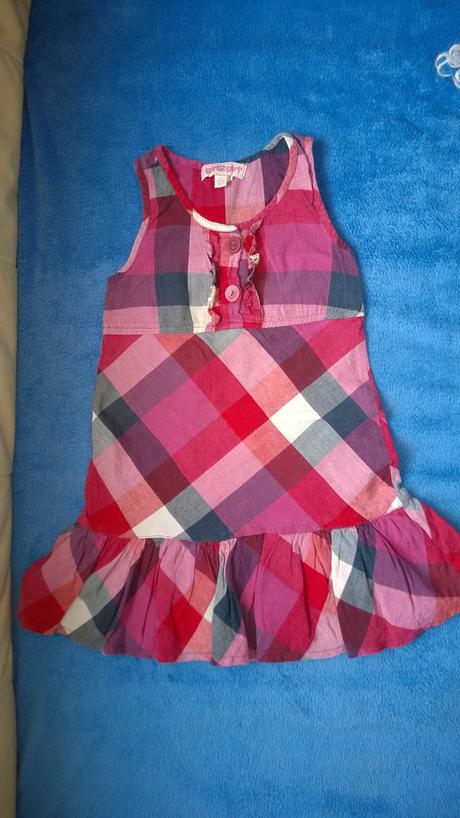 Krásné letní šaty, vel 98, ale spíše 86/92, girl2girl,86
