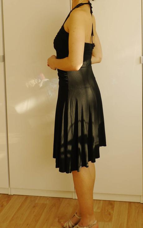 Cerne saty s aplikaci koralku vel. s orsay, orsay,s