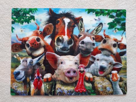 Playtive - 3d puzzle - legrační zvířátka ze statku,