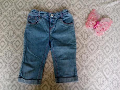 3/4 džíny na léto m&s pro holky, marks & spencer,104