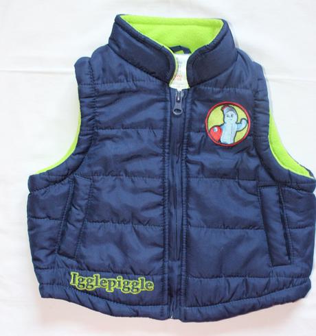 Ah1. jarní/podzimní vesta 6-12 měs., 80