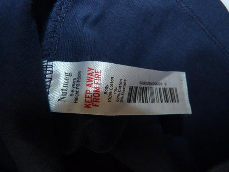 Nutmeg bavlněné tričko vel. 116, nutmeg,116