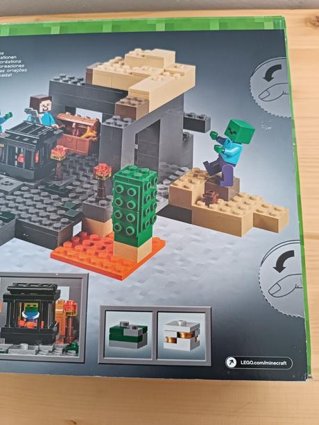 Lego minecracraft 21119 the dungeon, 