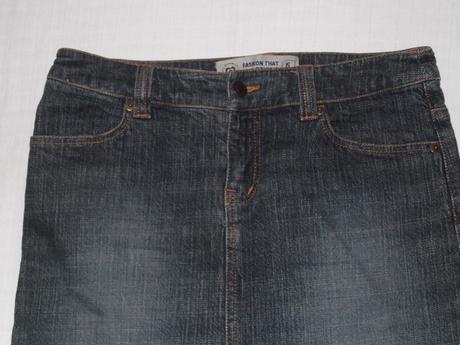 Džínová sukně, s