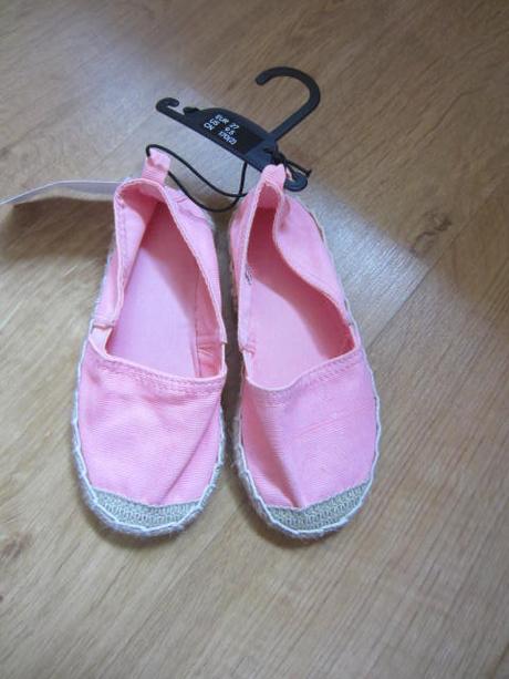 Neonové espadrilky, h&m,27