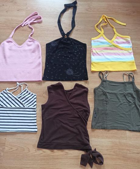 Trika crop topy od vel.140-158, 140