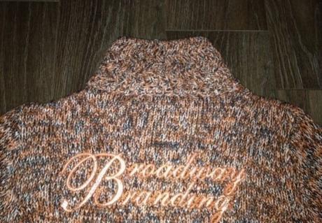 Oranžový svetr broadway, broadway,s