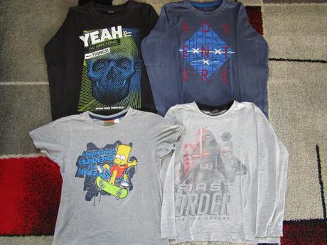 Trička pro kluka vel.134/140 zn.pepperts,starwars, pepperts,134