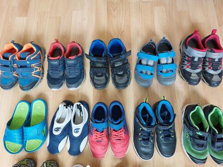 Boty, obuv, bačkory, tenisky, sandály, 28-35, geox,30