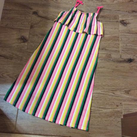 Barevné proužkované bavlněné šaty, george,122