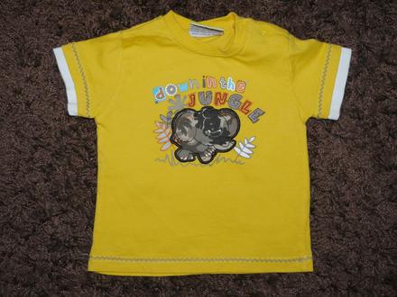 Zlute triko - slune, topolino,68