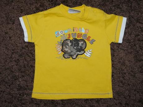 Zlute triko - slune, topolino,68