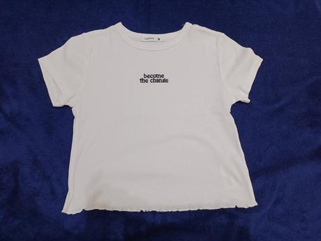 Dívčí triko, tričko, crop-top vel. 158/164, terranova,164