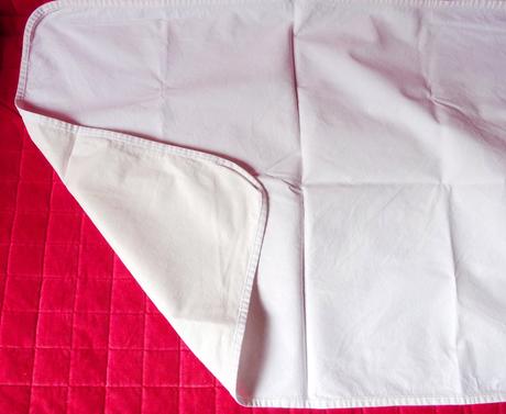 Pogumované nepropustné prostěradlo, šířka (cm): 65,délka (cm): 90