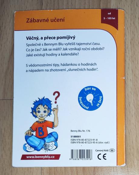 Kniha benny blu - čas, 