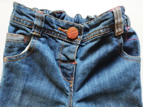 Džínečky next s vyšívanými kapsami, next,92