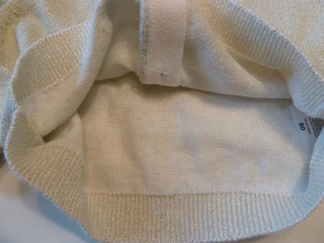 Třpitivé bolérko, vánoční svetřík, pepco,80