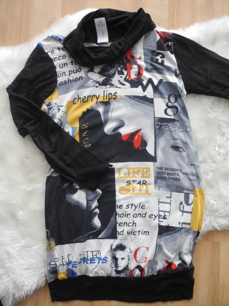 Triko s dlouhým rukávem, c&a,134