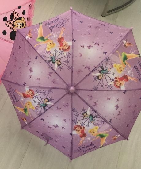 Dívčí baťůžek a deštník disney - zvonilka, disney